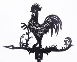 Fém szélkakas, 2 részből áll, hibátlan, m: 48 cm