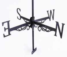 Fém szélkakas, 2 részből áll, hibátlan, m: 48 cm