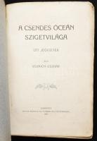 Vojnich Oszkár: A Csendes-óceán szigetvilága. Bp., 1908, Pallas. Kiadói papírkötés, gerinc szakadt, ...