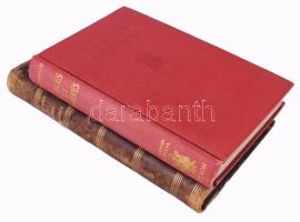 2 db francia nyelvű könyv: Barbier, Auguste: Iambes et poemes. Paris, 1869, E. Dentu. Félbőr-kötésben, jó állapotban, kissé kopottas gerinccel. + La Fontaine, [Jean de]: Fables et épitres. Introduction par Émile Faguet. Paris, é.n., Nelson. Kiadói egészvászon-kötés, jó állapotban, kissé fakó gerinccel.