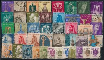 Egyiptom kb. 100 db bélyeg