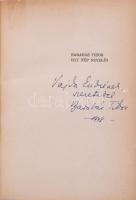 Barabás Tibor: Egy nép nevelői. Tanulmányok. Bp., 1947, Új Idők Irodalmi Intézet RT. (Singer és Wolf...