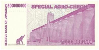 Zimbabwe 2008. 5.000.000.000$ névértékekről szóló speciális agro-csekk T:AU
Zimbabwe 2008. 5.000.00...