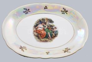 Kahla 6 részes szervírozó készlet, pecsenyés tál, kínálótálak, szószkínáló, leveskínáló. Jelzett, fe...