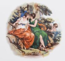 Kahla 6 részes szervírozó készlet, pecsenyés tál, kínálótálak, szószkínáló, leveskínáló. Jelzett, fe...