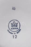 Kahla 6 részes szervírozó készlet, pecsenyés tál, kínálótálak, szószkínáló, leveskínáló. Jelzett, fe...