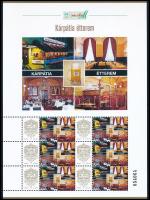 2025 Kárpátia étterem megszemélyesített hatos kisív dísztokban