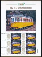2025 BKV 2624 G nosztalgia villamos megszemélyesített hatos kisív dísztokban