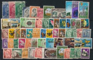 Új-Zéland kb 100 db bélyeg