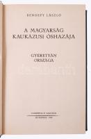 Bendefy László: A magyarság kaukázusi őshazája. Gyeretyán országa. Budapest, 1942, Cserépfalvi (Anitiqua nyomdai és irodalmi rt.). 509 + [3] p. + 20 t. (kétoldalas táblák, I-XL-ig számozva). Egyetlen kiadás. Oldalszámozáson belül számos szövegközti térképpel és rajzzal illusztrálva. Átkötött modern kötésben.