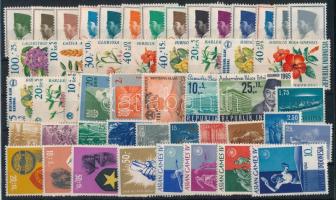Indonézia kb 500 db bélyeg