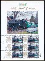 2025 Csömödéri Ábel nevű gőzmozdony megszemélyesített hatos kisív dísztokban