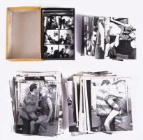 Erotikus, pornó fotók gyűjteménye, összesen kb. 100 db, vegyes méretben és állapotban