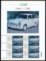 2025 Trabant 1.1 (1990) megszemélyesített hatos kisív dísztokban
