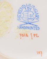 Herendi petrezselyemlevél mintás váza. Jelzett, hibátlan, m: 18 cm