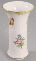 Herendi Viktória mintás váza. Jelzett, hibátlan, m: 12,5 cm