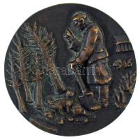 Csúcs Ferenc (1905-1999) 1946. "MCMI-XLVI - Magyar Numizmatikai Társulat / 1946" kétoldala...