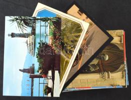 200 db MODERN használatlan, színes külföldi város képeslap / 200 MODERN unused foreign color town-view postcards