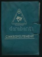 Magyar Állami Pincegazdaság Budafok címkegyűjtemény, különféle bor- és italcímkék, tokban