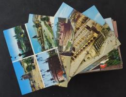 200 db MODERN használatlan, színes külföldi város képeslap / 200 MODERN unused foreign color town-view postcards