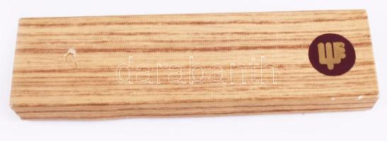 Vágtató lovak figurás 6 részes ezüstözött fém késbak szett, h: 8,5 cm