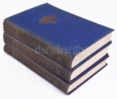 Molnár Ferenc 2 műve (3 kötet): Andor. I-II. köt.; Az éhes város. Bp., 1928, Franklin-Társulat. Kiadói aranyozott egészvászon sorozatkötés, fakó gerinccel.