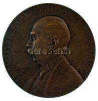 Gárdos Aladár (1878-1944) 1918. "Dr. Balassa József, Tudomány - Tanítás - Társadalom" egyoldalas bronz emlékérem (50,5mm) T:XF patina Hungary 1918. "Dr. József Balassa, Science - Education - Society" one-sided bronze commemorative medallion. Sign.:Aladár Gárdos (1878-1944) (50,5mm) C:XF patina HP 2482