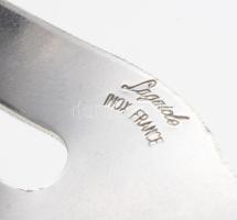 Laguiole francia 2 darab kés és egy szervírozóvilla, jelzett, h: 22-24 cm