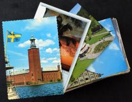 200 db MODERN használatlan, színes külföldi város képeslap / 200 MODERN unused foreign color town-view postcards