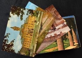 200 db MODERN színes magyar város képeslap / 200 MODERN Hungarian color town-view postcards