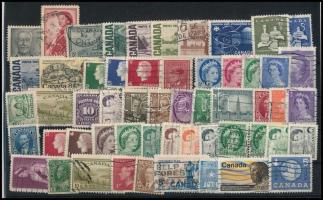 Kanada kb 300 db bélyeg