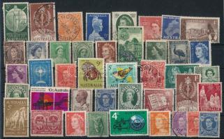 Ausztrália kb 250 db bélyeg