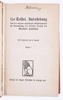 [Tolsztoj, Lev Nyikolajevics] Leo Tolstoi: Auferstehung. I-III. Band. Leipzig, 1900, Eugen Diedrichs...