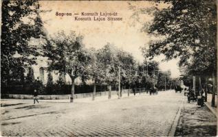 1924 Sopron, Kossuth Lajos út. Piri Dániel kiadása (fl)