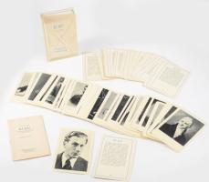 Ki ez? Irodalomtörténeti társasjáték, 110 db kártyával (komplett), eredeti tokjában