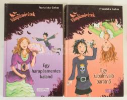 8 db fantasy könyv, leányregény és ifjúsági regény: Hot dogs, Vámpírnővérek, Emy, Titkok titka