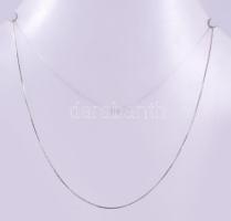 Fehérarany (Au) nyaklánc 14K jelzett 1,11 g, 34 cm