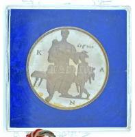 Kiss Nagy András (1930-1997) 1997. "Orvos sor / Semmelweis Ignác " jelzett Ag emlékérem pl...