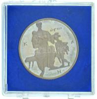 Kiss Nagy András (1930-1997) 1997. "Orvos sor / Semmelweis Ignác " jelzett Ag emlékérem pl...