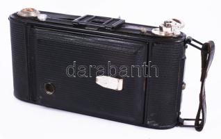 Gauthier Pronto kamera Laack Velostigmat f:4,8, F 10,5 objektívvel. Jó állapotban, eredeti bőr tokka...