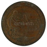 Exner Károly (1850-1919) / Éltető Béla 1902. "A siketek hallanak, a némák beszélnek - Hephata / A Siketnémák Váczi Orsz. Kir. Intézete 100 éves fennállásának emlékére 1802-1902" bronz, kétoldalas, vert emlékérem (36mm) T:AU patina