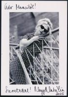 Nagy Natália humorista dedikálásával ellátott fotó 15x18 cm