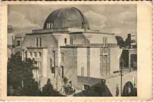 1936 Tel-Aviv, Sephardic Synagogue. Photo L. A. Robitschek. Judaica (crease)