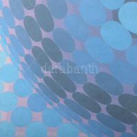 Vasarely Victor (1908-1997): P 1208 "REMEK" (Op-art kompozíció). Ofszet, papír, jelzett a ...