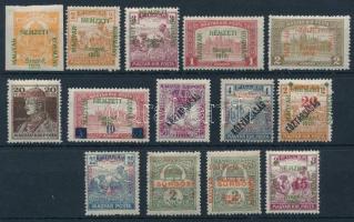 Szeged 1919 14 klf bélyeg Bodor vizsgálójellel (17.400)