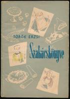Török Erzsi szakácskönyve. Bp., 1959, Minerva. Kiadói papírkötés, papír védőborítóval, kissé kopottas állapotban.