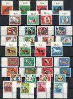 Németország - Berlin 25 db ívszéli / ívsarki kiadás, összesen 57 db bélyeg