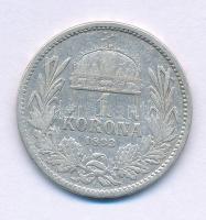 1893KB 1K Ag "Ferenc József" T:F Adamo K5