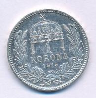 1915KB 1K Ag "Ferenc József" T:AU Adamo K5.1