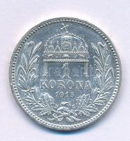 1915KB 1K Ag "Ferenc József" T:AU Adamo K5.1
